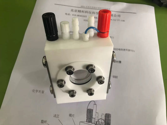 Photo-electrochemical Cell with Quartz Window and Pt Wire Counter Electrode
